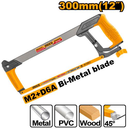 Ingco Hacksaw Frame HHF3008 - Size 300mm/12"
