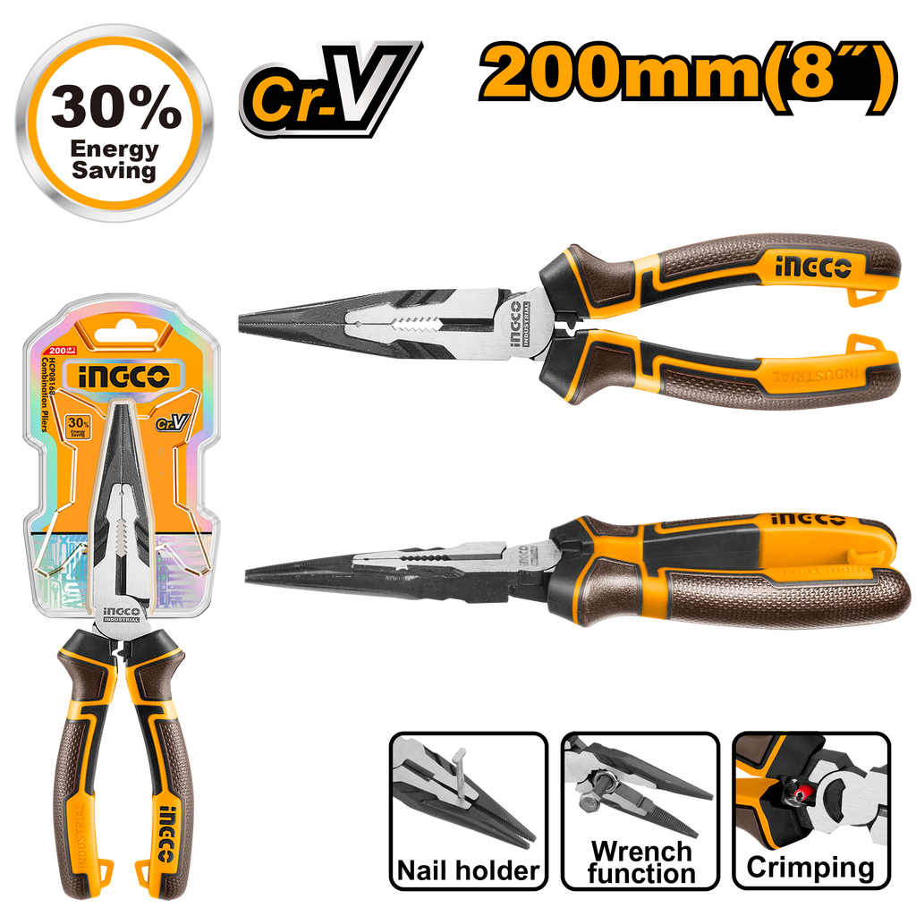 thumbnail interactive-video image 1 of High Leverage Chain Nose Pliers | SNAP-ON - Williams Industrial 1 of 1