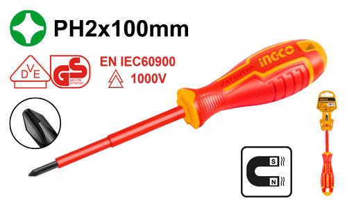 Ingco Insulated Screwdriver HISD81PH2100