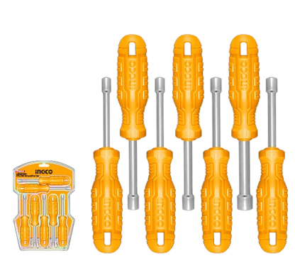 INGCO HKNSD0701 7-Piece Nut Screwdriver Set - A Versatile Solution for Nut-Driving Tasks
