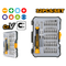 Ingco HKSDB0348 32-Piece Precision Screwdriver Set - Unique Design Handle, Bits Holder