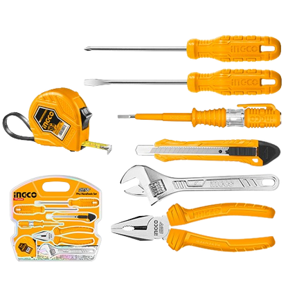 INGCO HKTH10807 7-Piece Hand Tools Set - Your Complete Toolbox Solution
