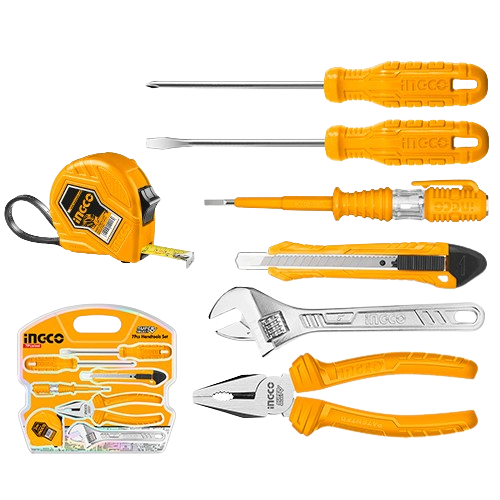 INGCO HKTH10807 7-Piece Hand Tools Set - Your Complete Toolbox Solution