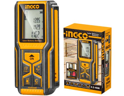 Ingco Laser Distance Detector HLDD0608 - 60m Range