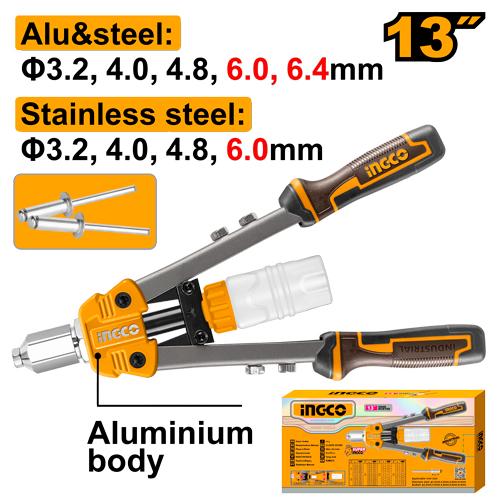 Ingco Hand Riveter HR131 - Size 13"