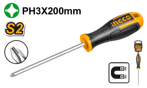 INGCO HS68PH3200 Phillips Screwdriver - Reliable and Versatile