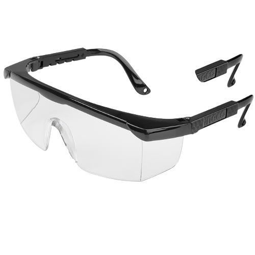Ingco HSG04 Safety Goggles with Adjustable Temples and Flank Protection