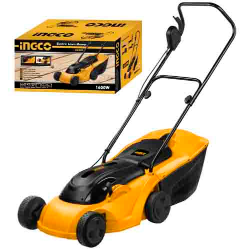 Ingco Electric Lawn Mower LM383 - 1600W, 380mm Cutting Width