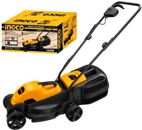 Ingco Electric Lawn Mower LM385 - 1600W, 380mm Cutting Width