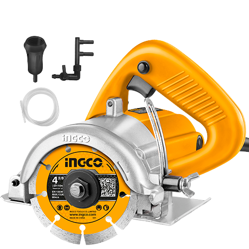 INGCO MC14008 Marble Cutter - 1400W Power, Adjustable Cutting Depth