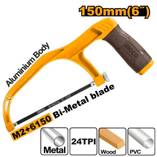 Ingco Mini Hacksaw Frame MHHF1503 - Size 150mm(6")