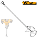 Ingco MP1120 Mix Paddle - 120mm Diameter, 600mm Length, M14x2 Fitting