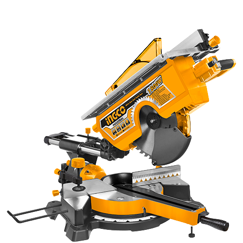 Ingco MT2S18002 Mitre Saw and Table Saw - 1800W, 3600rpm, 305mmx30mm Blade, 310mmx480mm Table, Versatile Cutting Capabilities