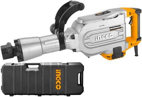 Ingco Demolition Breaker PDB17008 - 1700W, 45J Impact Force, HEX Chuck System