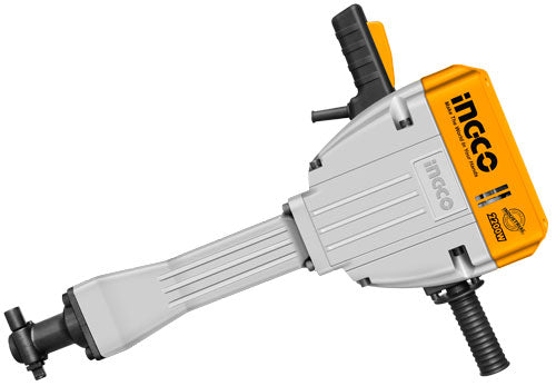 Ingco Demolition Breaker PDB22001 - 2200W, 75J Impact Energy, Anti-Vibration System