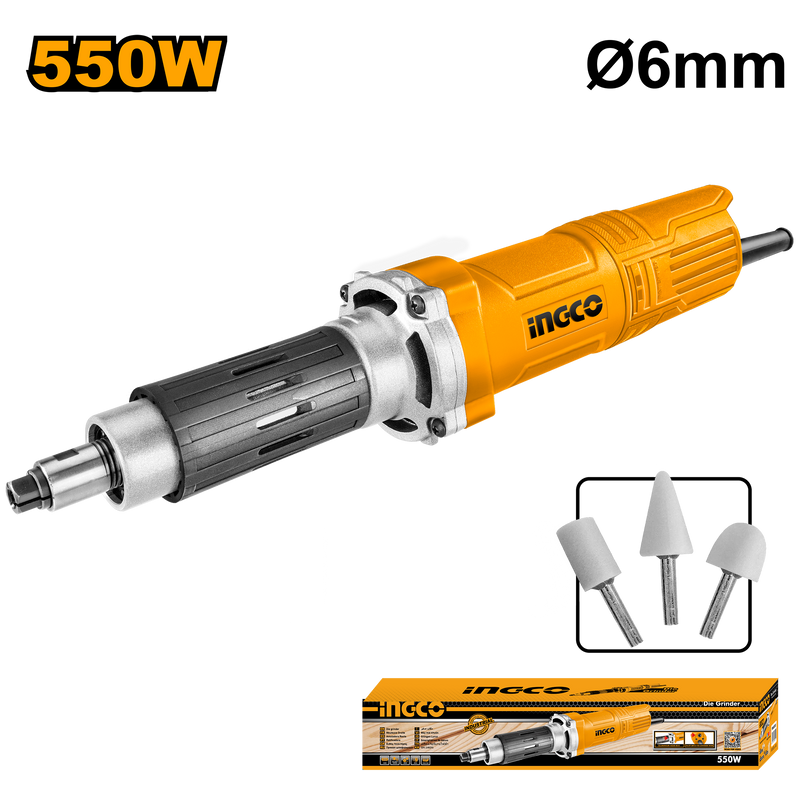 Ingco PDG5501 Die Grinder - 550W, High-Speed Precision Grinding