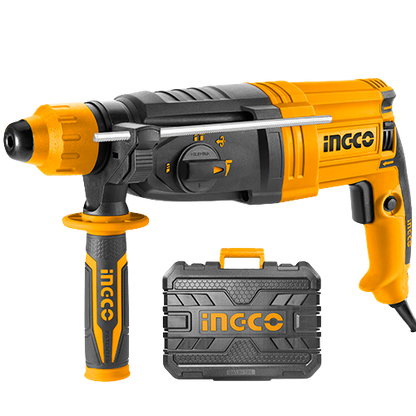 Ingco RGH9528 950W Rotary Hammer with SDS Plus Chuck System and Bonus Drill Set