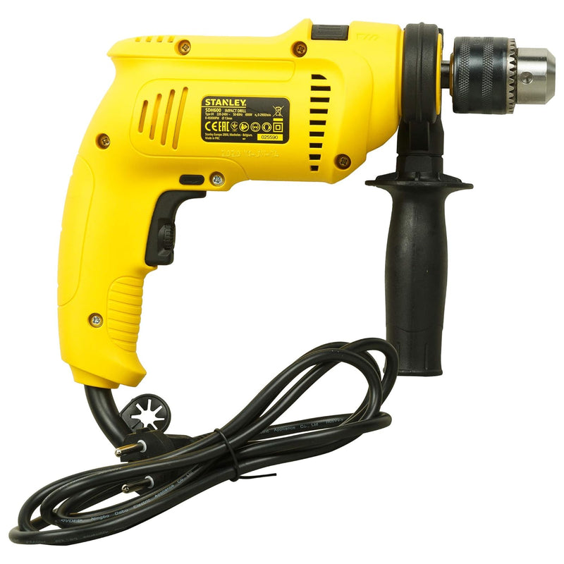 Stanley Impact Hammer Drill 600W 13mm SDH600-IN