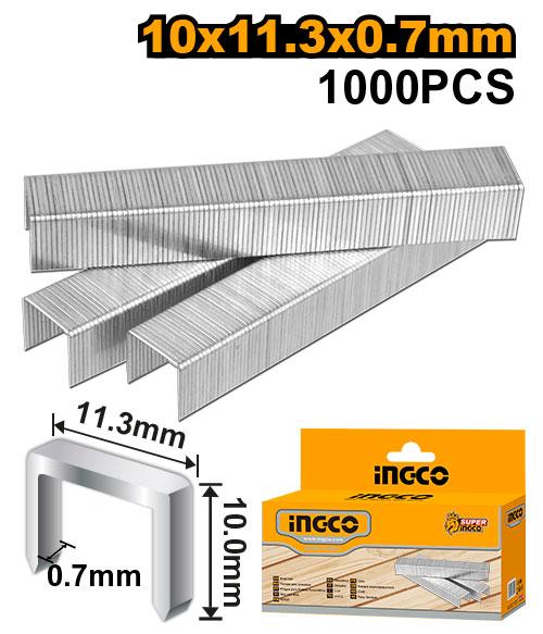 Ingco Staples STS0110 - Size 10mmwidth:0.7mm
