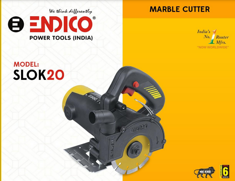Endico Marble and Tile Cutter Machine 5" SLOK20