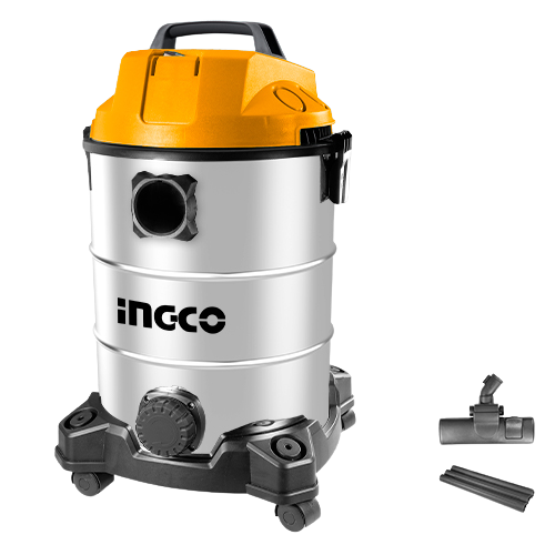 INGCO VC13301 Vacuum Cleaner - Efficient Wet and Dry Cleaning ...