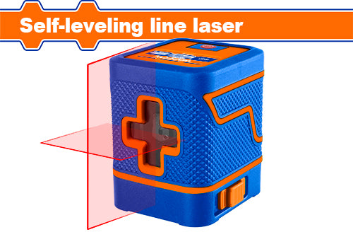 Wadfow Self-Leveling Line Laser WLE1M02 - Precision and Efficiency in a 0-15m Range