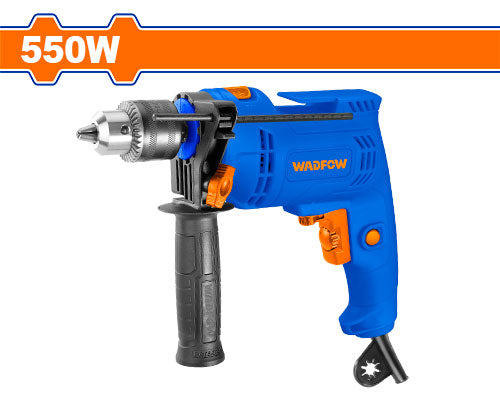 Wadfow Impact Drill WMD15551 - 550W Power, 13mm Drilling Capacity