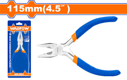 Wadfow 4.5-Inch Mini Combination Pliers WPL0951 - Precision in a Compact Size