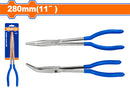 Wadfow 11-Inch 45-Degree Long Nose Pliers WPL2E11 - Precision with a 45-Degree Bend