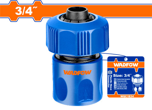 Wadfow Plastic Hose Quick Connector WQC1E34 - 3/4’’