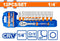 Wadfow 12 Pcs 1/4" Socket Set WST4212 - Complete and Versatile