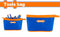 Wadfow Tools Bag WTG7101 - Size: 300x190x90mm