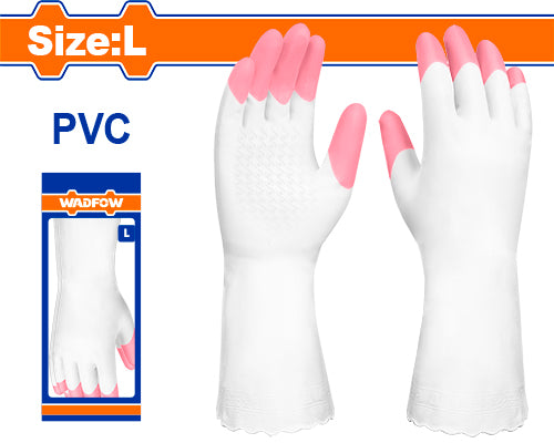 Wadfow PVC Gloves WVG932L - Size L (32cm)