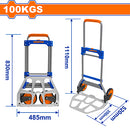 Wadfow Foldable Hand Truck WWB9A10 - 100kg Load Capacity