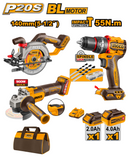 INGCO Cordless 3-Piece Carpenter Combo Kit