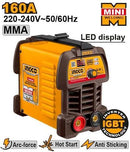 Ingco Inverter MMA welding machine 1~220-240V - ING-MMA16049