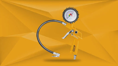 Ingco Air Tire Inflating Gun ATG0601 - Max Pressure 8.5Bar (120PSI)