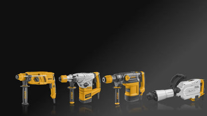 Ingco Demolition Breaker PDB17008 - 1700W, 45J Impact Force, HEX Chuck System