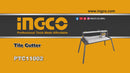 INGCO PTC11002 Tile Cutter - 1100W Power, Precision Cutting