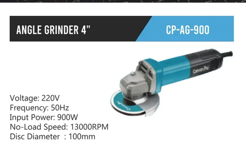 Camron Pro CP-AG4-900 Angle Grinder - 4" - For Industrial Use Only